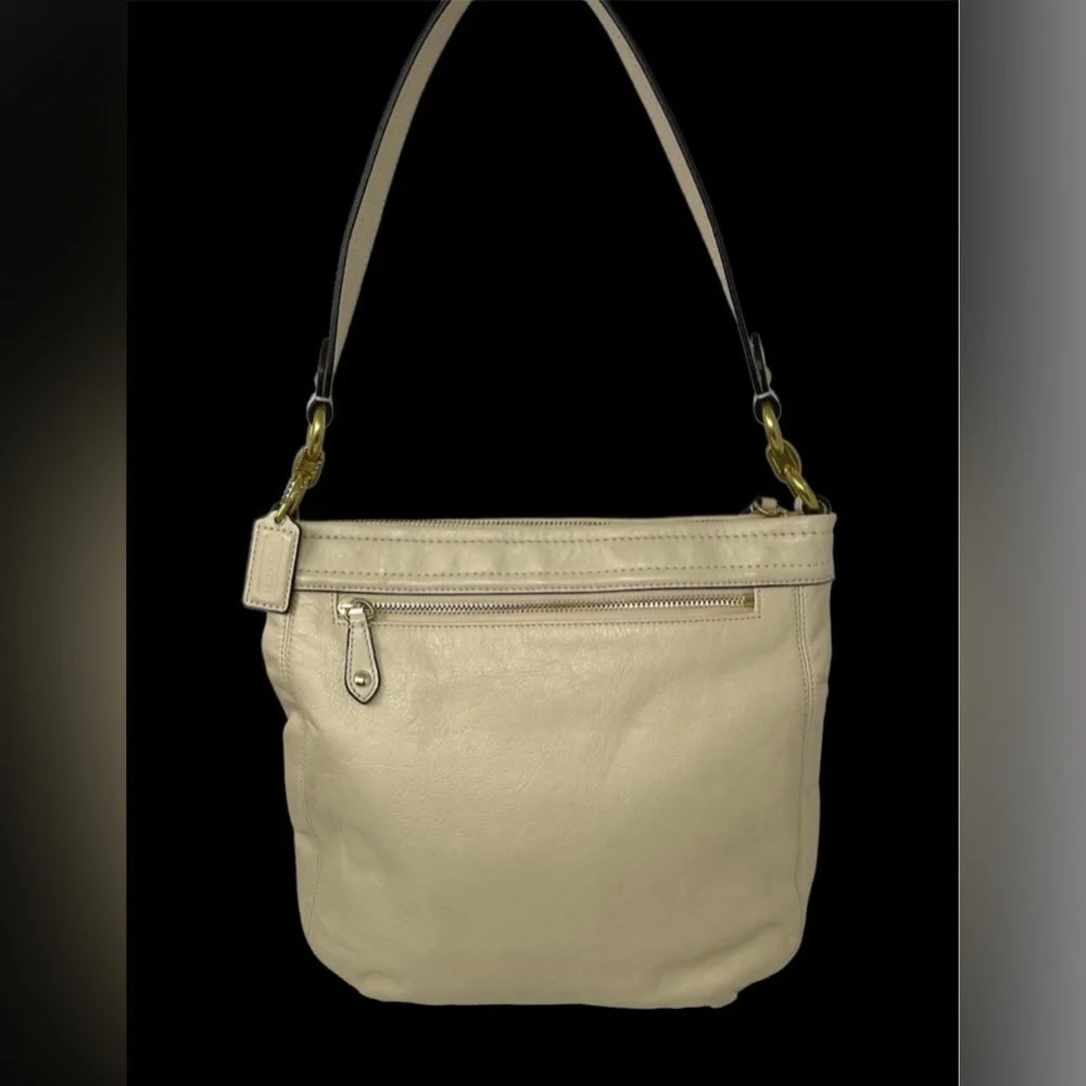 COACH ASHLEY F20114 LEATHER HIPPIE CROSSBODY BAG - Picture 8 of 16